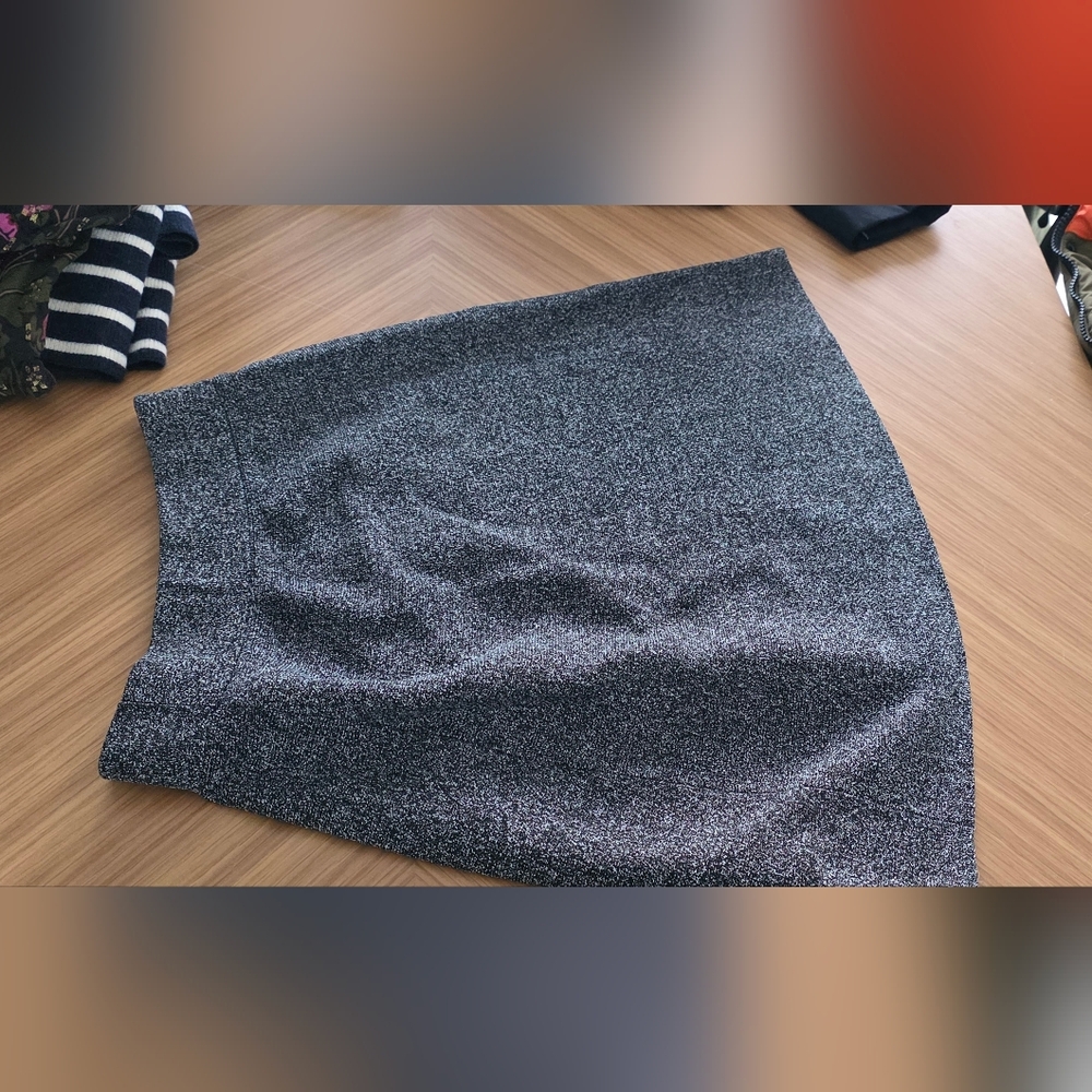 LOFT Charcoal Pencil Skirt